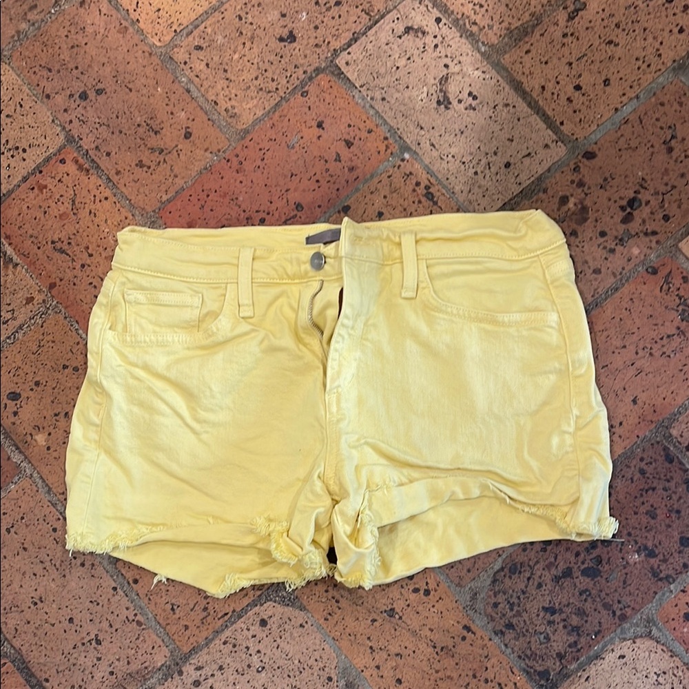 Yellow Women's Shorts